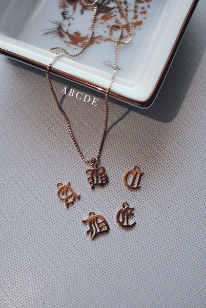 Old English Necklace