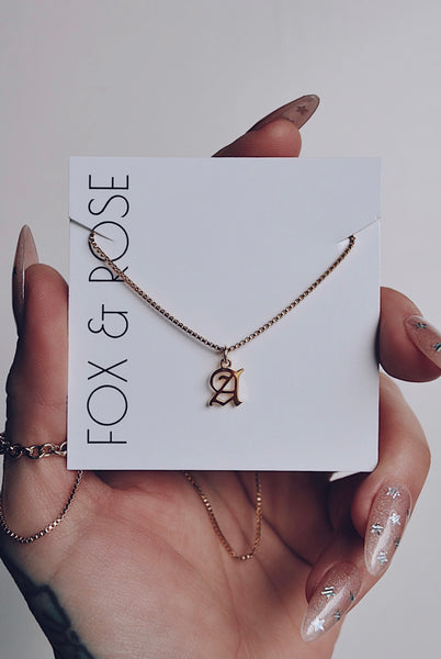 Old English Necklace