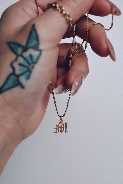 Old English Necklace
